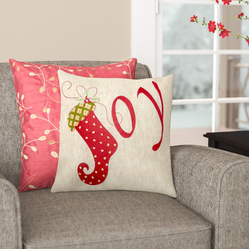 The Holiday Aisle Home For The Holidays Throw Pillow & Reviews Wayfair